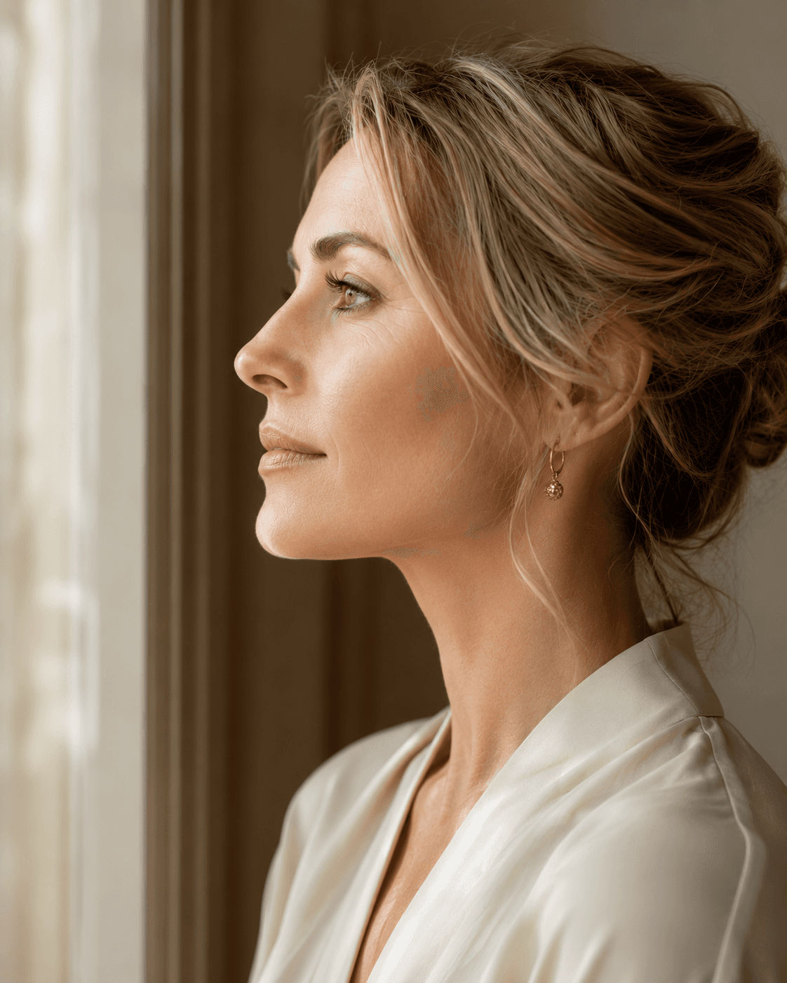 Perfil facial armónico, rinomodelación sin cirugía, Clínica Pujol y Plaza, Chamberí, Madrid